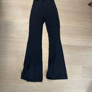 Elegant Black Flared Women's Pants